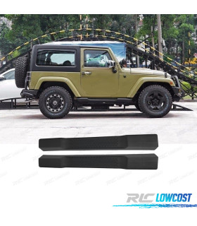 MARCHES-PIEDS JEEP WRANGLER 2P 07-17 NOIR
