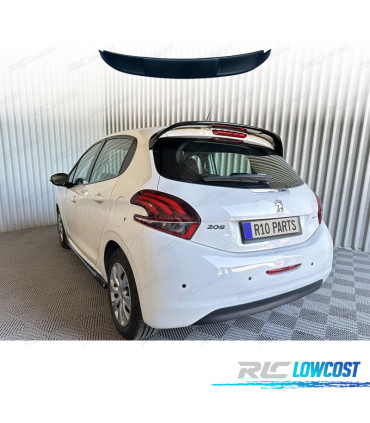 AILERON BECQUET PEUGEOT 208 12-15 NOIR BRILLANT