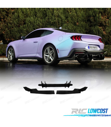 DIFFUSEUR ARRIÈRE FORD MUSTANG 24- NOIR BRILLANT