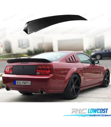 AILERON BECQUET FORD MUSTANG 04-09 NOIR BRILLANT