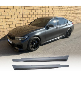 BAS DE CAISSE BMW G20 G21 19- LOOK M PERFORMANCE NOIR MAT