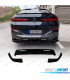 DIFFUSEUR BMW X6 G06 19-22 LOOK M NOIR BRILLANT