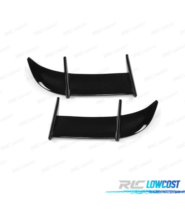 AILERON SPOILER VOLKSWAGEN VW GOLF 8 20- LOOK AK NOIR BRILLANT