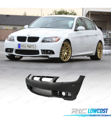 PARE CHOCS BMW E90 91 05-08 LOOK M3 PDC+ ANTIBROUILLARD