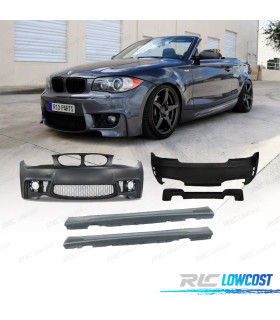 KIT CARROSSERIE BMW E82 E88 04-12 LOOK 1M ABS