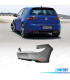 PARE-CHOCS ARRIÈRE VOLKSWAGEN VW GOLF 7 12-17 LOOK R20 PDC