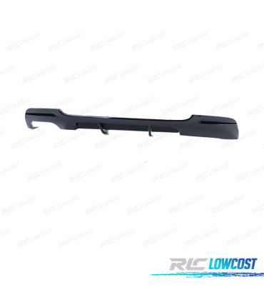 DIFFUSEUR ARRIÈRE BMW E92 E93 COUPÉ CABRIO 05-13 LOOK M PERFORMANCE NOIR BRILLANT