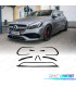 SPOILER LAME DE PARE-CHOCS AVANT MERCEDES CLA W117 LOOK AMG A45 16- NOIR
