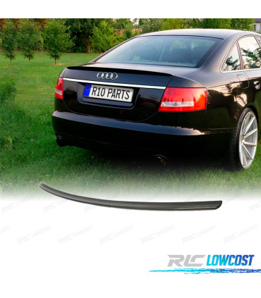 AILERON LAME DE COFFRE AUDI A6 04-07 NOIR