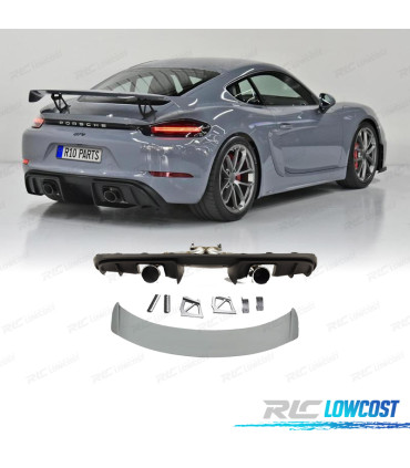 KIT CARROSSERIE PORSCHE CAYMAN 718 17-23 LOOK GT4