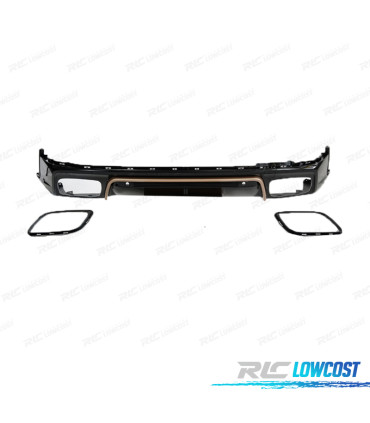 DIFFUSEUR PORSCHE PANAMERA 24-25 NOIR BRILLANT