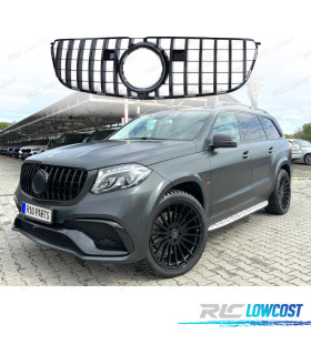 CALANDRE MERCEDES GLS X166 15-19 NOIR BRILLANT LOOK AMG GT