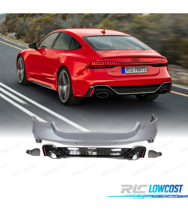 PARE-CHOCS ARRIÈRE AUDI A7 18- LOOK RS PDC
