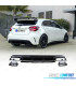 DIFFUSEUR MERCEDES CLASSE A W176 15-18 LOOK A-45 AMG NOIR BRILLANT + EMBOUT D´ÉCHAPPEMENT