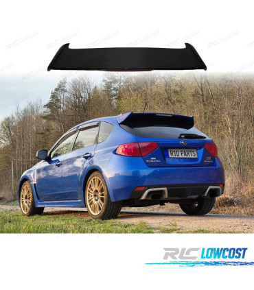 AILERON SPOILER DE TOIT SUBARU IMPREZA LOOK STI 08-12 CARBONE