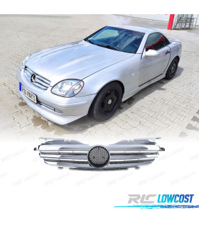 CALANDRE MERCEDES SLK R170 96-04 LOOK AMG CHROMÉ