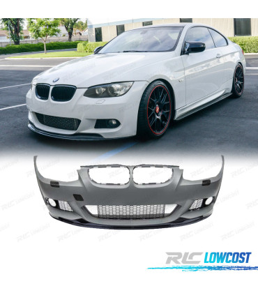 PARE CHOCS FRONTAL BMW E92 E93 LCI 10-14 LOOK M SRA + SPOILER