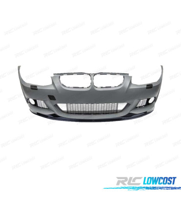PARE CHOCS FRONTAL BMW E92 E93 LCI 10-14 LOOK M SRA + SPOILER