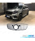 CALANDRE MERCEDES GLS X166 15-19 LOOK AMG GT NOIR CHROMÉ