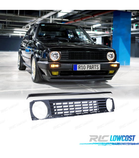 CALANDRE VOLKSWAGEN VW GOLF 2 83-91 NOIR + MOULURE NOIR