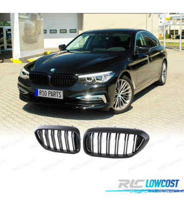 CALANDRES BMW G30 G31 17-20 LOOK M NOIR MAT