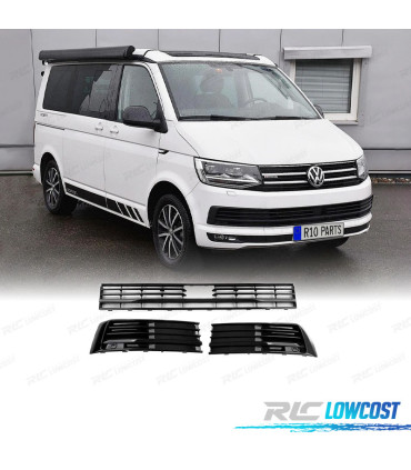 CALANDRE VOLKSWAGEN VW T6 MULTIVAN 15-19 ACC NOIR BRILLANT