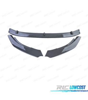 SPOILER LAME AVANT VOLKSWAGEN VW GOLF 6 GTI 08-12 CARBONE