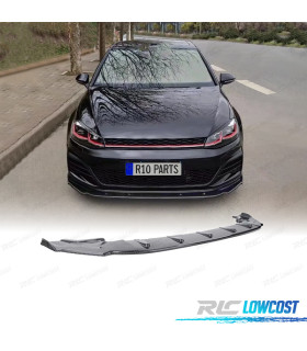 SPOILER LAME AVANT VOLKSWAGEN VW GOLF 7 GTI 13-20 LOOK CS CARBONE