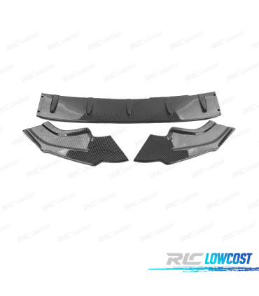 SPOILER LAME AVANT VOLKSWAGEN VW GOLF 7 GTI 13-20 LOOK CS CARBONE
