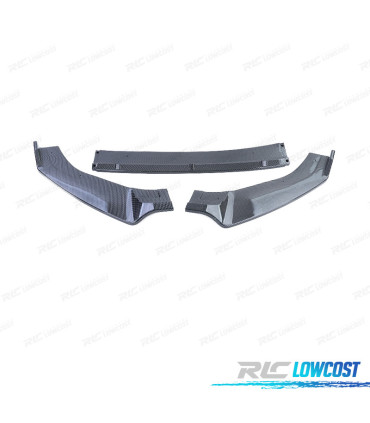 SPOILER LAME AVANT VOLKSWAGEN VW GOLF 7 7.5 CARBONE