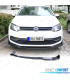 SPOILER LAME AVANT VOLKSWAGEN VW POLO V 6R 09-14 CARBONE