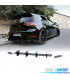 DIFFUSEUR ARRIÈRE VW GOLF 7 GTI 3P 5P 12-20 NOIR BRILLANT