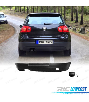 DIFFUSEUR VOLKSWAGEN VW GOLF 5 03-08 LOOK GTI + CACHE CROCHET REMORQUAGE