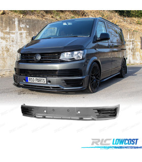 SPOILER AVANT POUR VOLKSWAGEN VW T6 15-19 SPORTLINE GRILLES NOIR BRILLANT