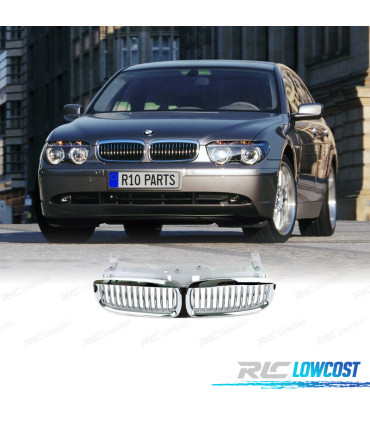 CALANDRES AVANT BMW E65 E66 CHROMÉ