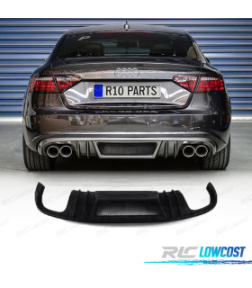DIFFUSEUR AUDI A5 COUPÉ CABRIO 07-11 LOOK RIEGER