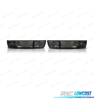 CLIGNOTANTS AVANT VOLKSWAGEN VW GOLF 3 91-97 CHROMÉ FUMÉ