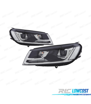 PHARES BI-XÉNON VOLKSWAGEN VW TOUAREG 14-18 AVEC FEUX DE JOUR LED