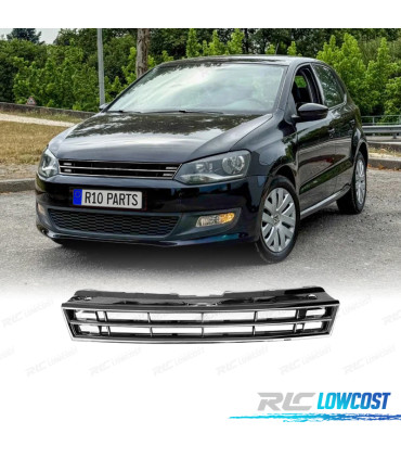 CALANDRE VOLKSWAGEN VW POLO 6R 09-14 CHROMÉ