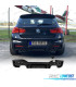 DIFFUSEUR BMW F20 LCI 15-19 LOOK M COMPETITION NOIR MAT