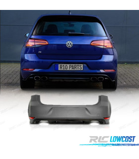 PARE CHOCS ARRIÈRE VOLKSWAGEN VW GOLF 7 12-17 LOOK R20