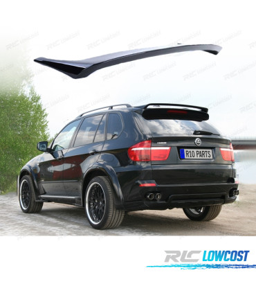 AILERON BECQUET BMW X5 E70 06-13 LOOK HAMANN NOIR BRILLANT