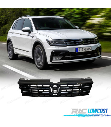 CALANDRE VOLKSWAGEN VW TIGUAN 17-20 LOOK R-LINE NOIR