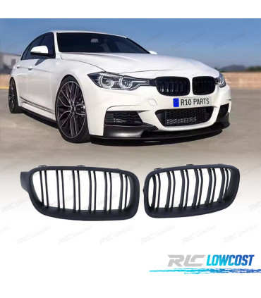CALANDRE BMW F30 F31 11- LOOK M3 NOIR MAT