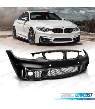 PARE CHOCS AVANT BMW F32 F33 F36 13-18 LOOK M4 PDC SRA