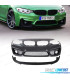 PARE-CHOCS FRONTAL BMW F32 F33 F36 LOOK M4 SRA PDC ANTIBROUILLARD + SPOILER LIP