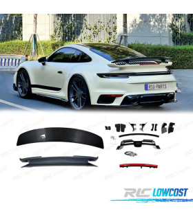 AILERON SPOILER AVEC AÉRODYNAMIQUE ACTIVE PORSCHE CARRERA 992 19-23 FIBRE DE CARBONE