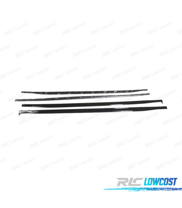 RAJOUT BAS DE CAISSE VOLKSWAGEN VW GOLF 8 LOOK R LINE NOIR BRILLANT