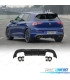 DIFFUSEUR VOLKSWAGEN VW GOLF 8 LOOK R DOUBLE SORTIE + EMBOUTS D'ÉCHAPPEMENT