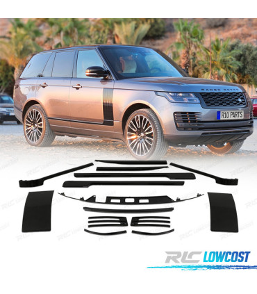KIT CARROSSERIE RANGE ROVER VOGUE 18- NOIR BRILLANT